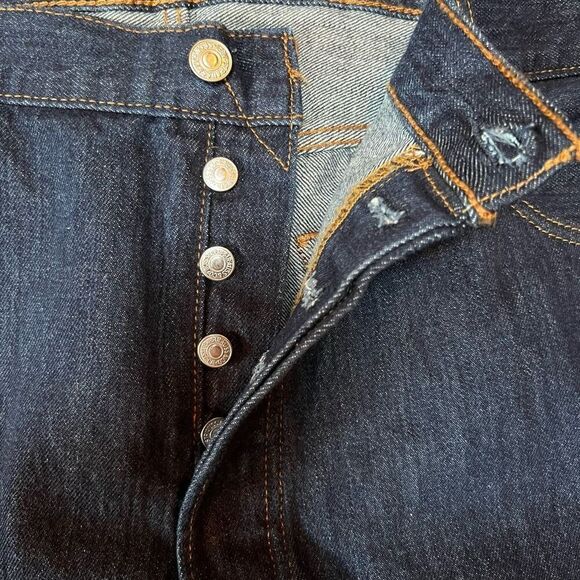 LEVI’S 501 Original Button Fly Jeans 40 x 32 *NEW* - Picture 7 of 10